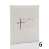 Album komunijny wklejany 40 kremowych stron, personalizowany, 5 wzorów